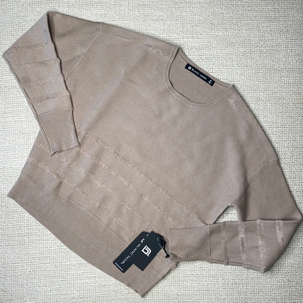 Tan Blanc Noir Liminal Sweater